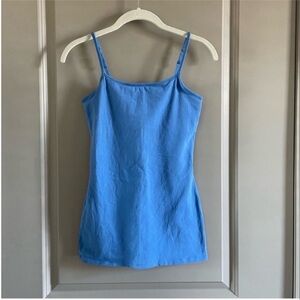 Express - blue bra camisole with adjustable straps